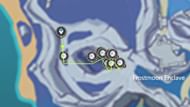 Route #2 for farming Moonfall Silver (Image via Sportskeeda Gaming/HoYoverse)